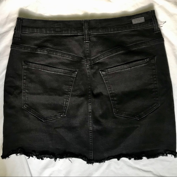 SP BLACK Stretch Denim Miniskirt - Picture 6 of 6